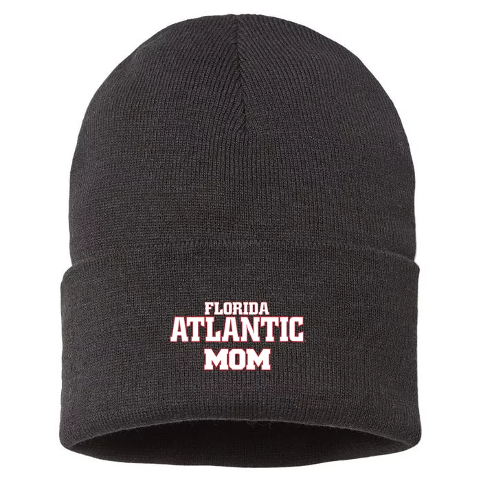 Womens Florida Atlantic University FAU Owls Mom Sustainable Knit Beanie