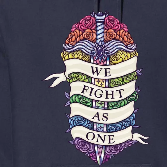 We Fight As One Premium Hoodie