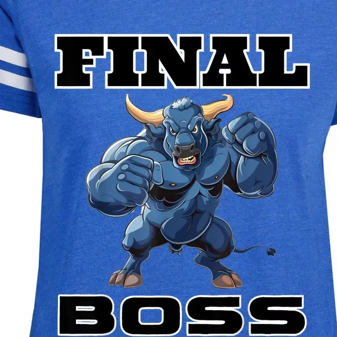 WrestlingS Final Boss Enza Ladies Jersey Football T-Shirt