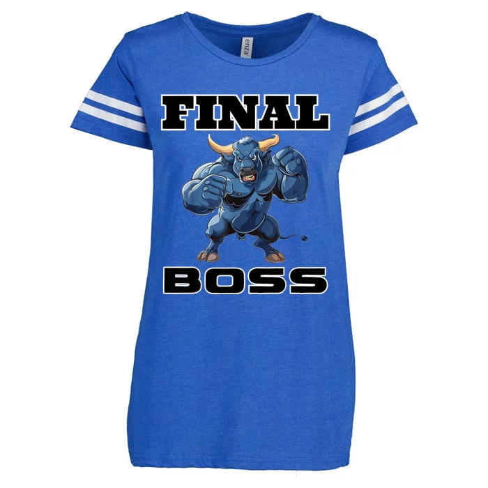 WrestlingS Final Boss Enza Ladies Jersey Football T-Shirt