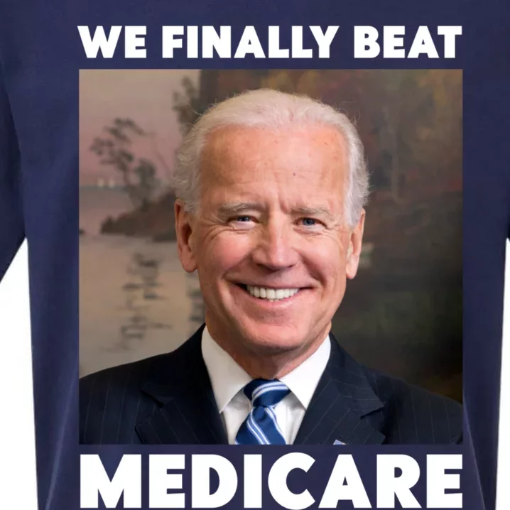 We Finally Beat Medicare Sueded Cloud Jersey T-Shirt