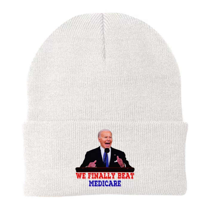 We Finally Beat Medicare Knit Cap Winter Beanie