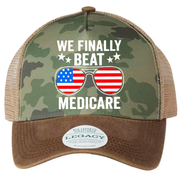 We Finally Beat Medicare Legacy Tie Dye Trucker Hat