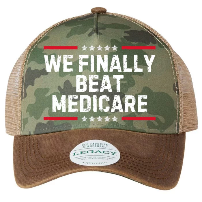 We Finally Beat Medicare Political Legacy Tie Dye Trucker Hat