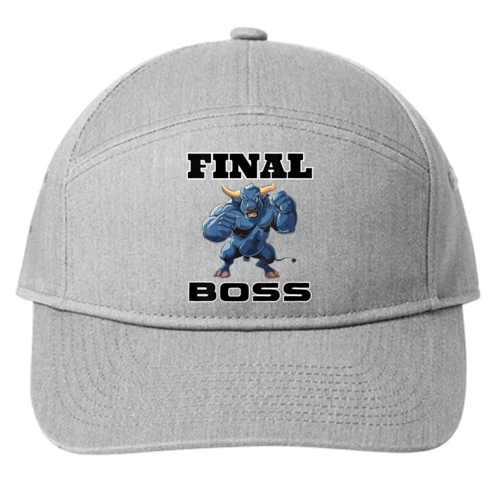 Wrestlings Final Boss 7-Panel Snapback Hat