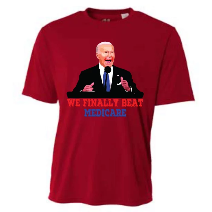 We Finally Beat Medicare Cooling Performance Crew T-Shirt