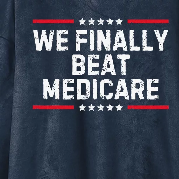 We Finally Beat Medicare Hooded Wearable Blanket