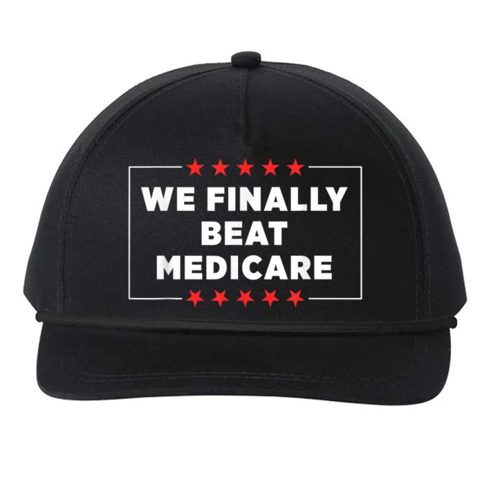 We Finally Beat Medicare Snapback Five-Panel Rope Hat