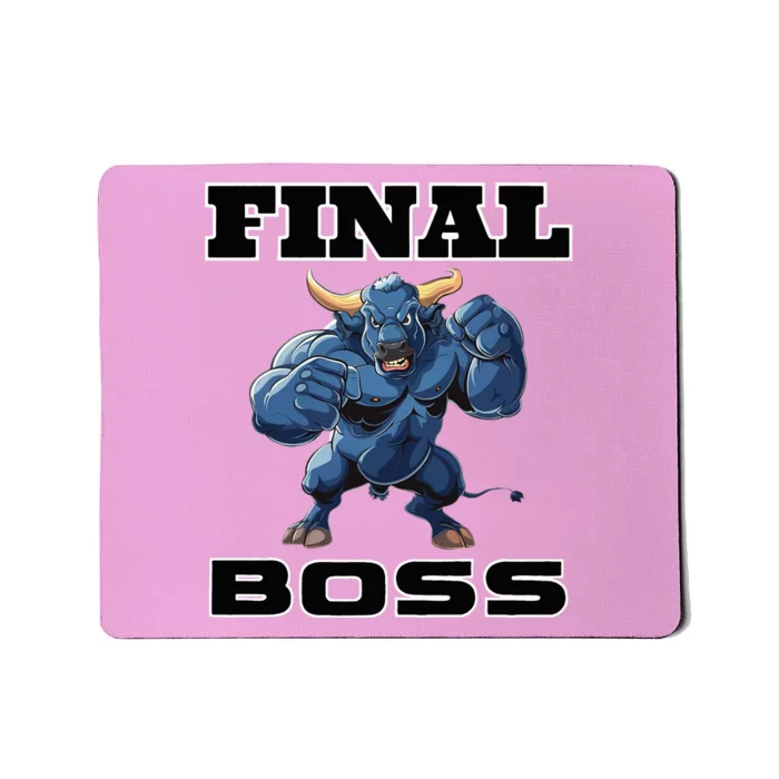 WrestlingS Final Boss Mousepad