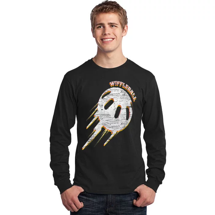 Wiffleball Flying Ball Tall Long Sleeve T-Shirt