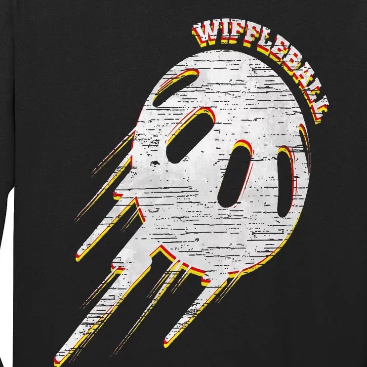 Wiffleball Flying Ball Tall Long Sleeve T-Shirt