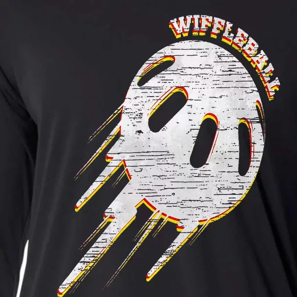 Wiffleball Flying Ball Cooling Performance Long Sleeve Crew