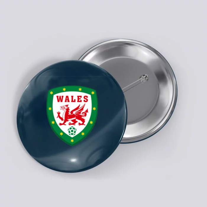 Welsh Footy Badge Button