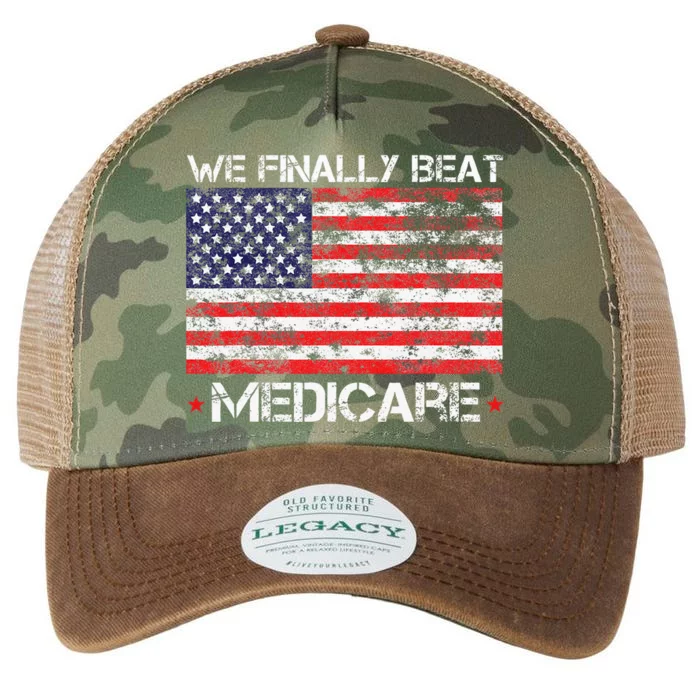 We Finally Beat Medicare Legacy Tie Dye Trucker Hat