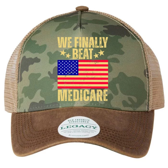 We Finally Beat Medicare Legacy Tie Dye Trucker Hat