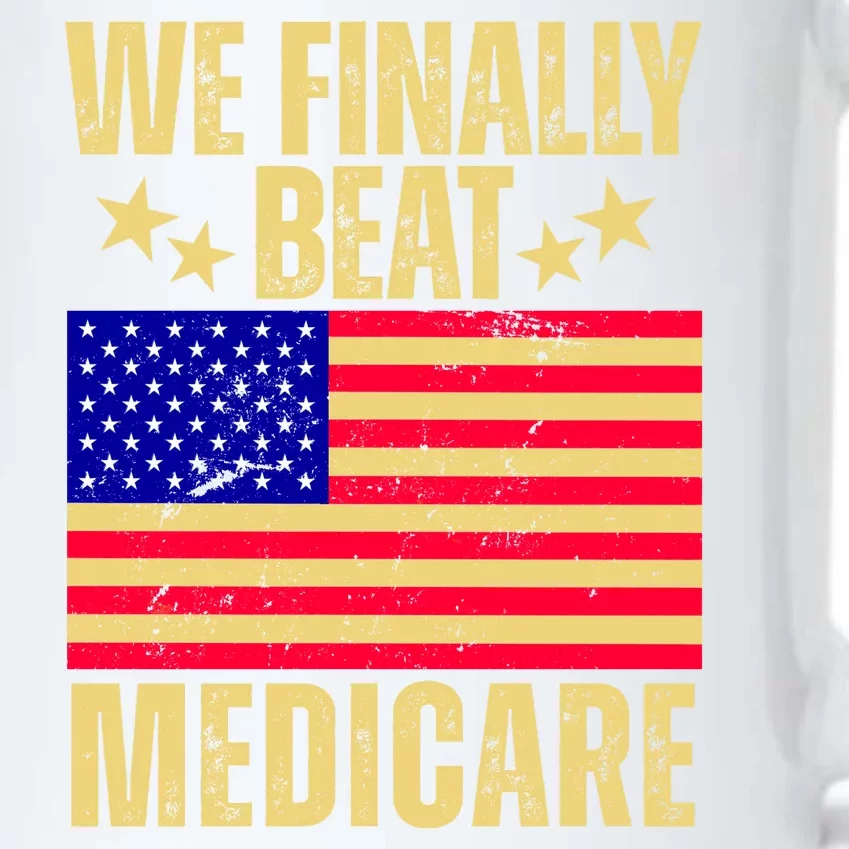 We Finally Beat Medicare Black Color Changing Mug