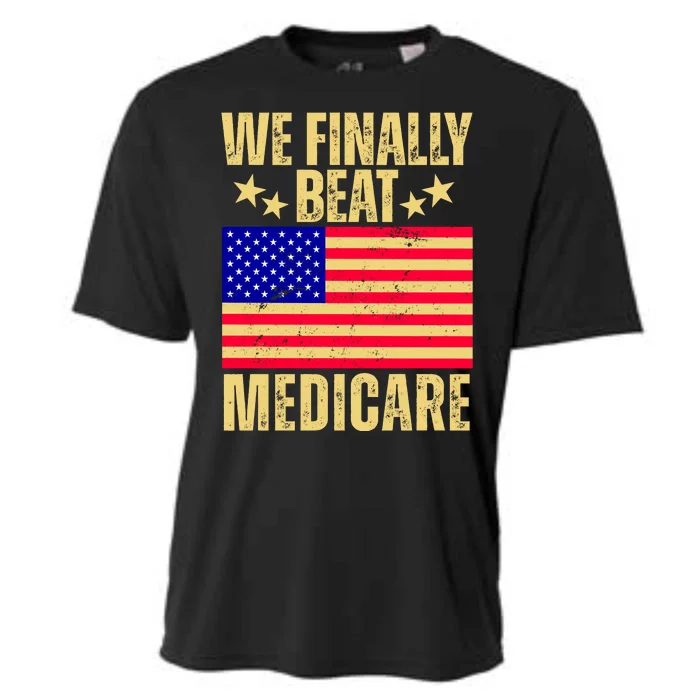 We Finally Beat Medicare Cooling Performance Crew T-Shirt