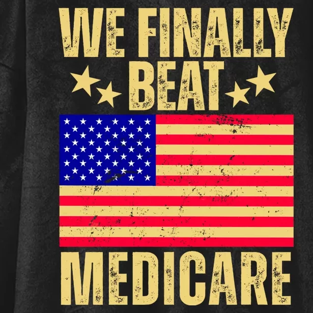 We Finally Beat Medicare Hooded Wearable Blanket