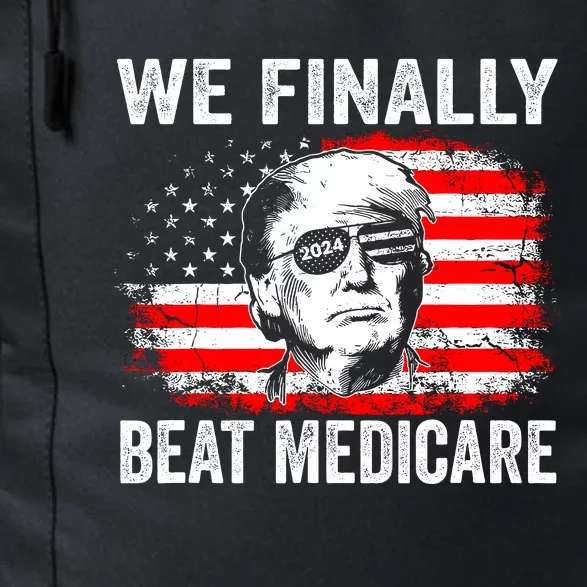 We Finally Beat Medicare Funny Biden Daily Commute Backpack