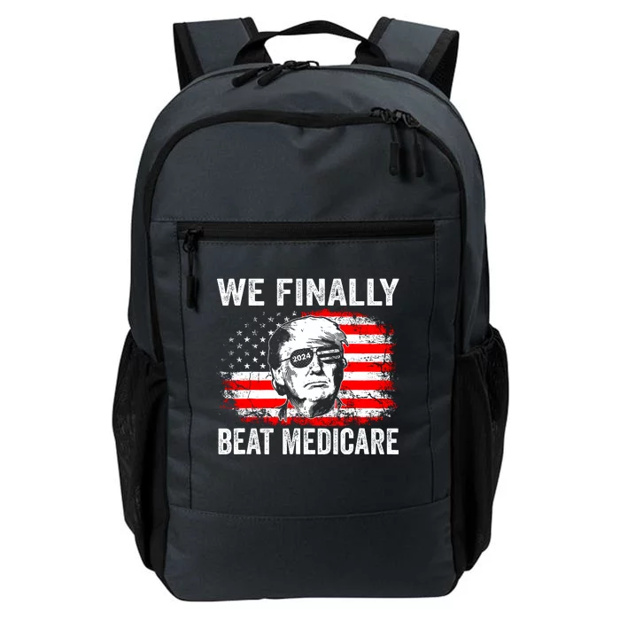 We Finally Beat Medicare Funny Biden Daily Commute Backpack