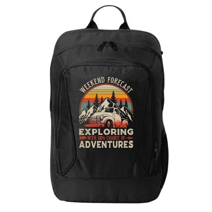 Weekend Forecast: Camping 100% Chance Adventure Explorers Gift City Backpack