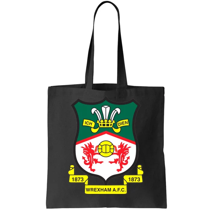 Wrexham Football Club Champion Wale Tote Bag