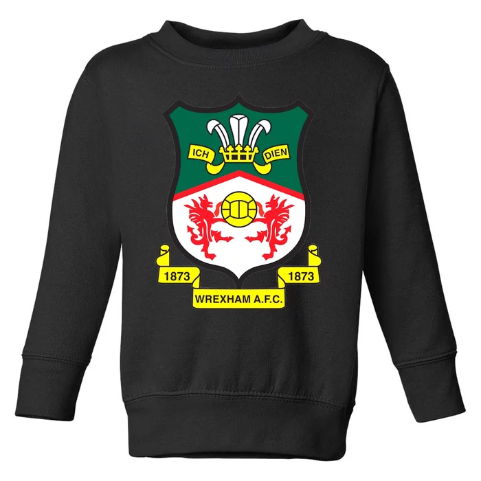 Wrexham Football Club Champion Wale Toddler Sweatshirt