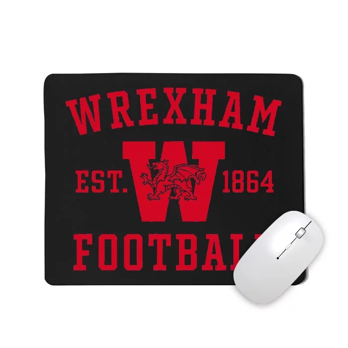 Wrexham Football Collegiate Style Mousepad