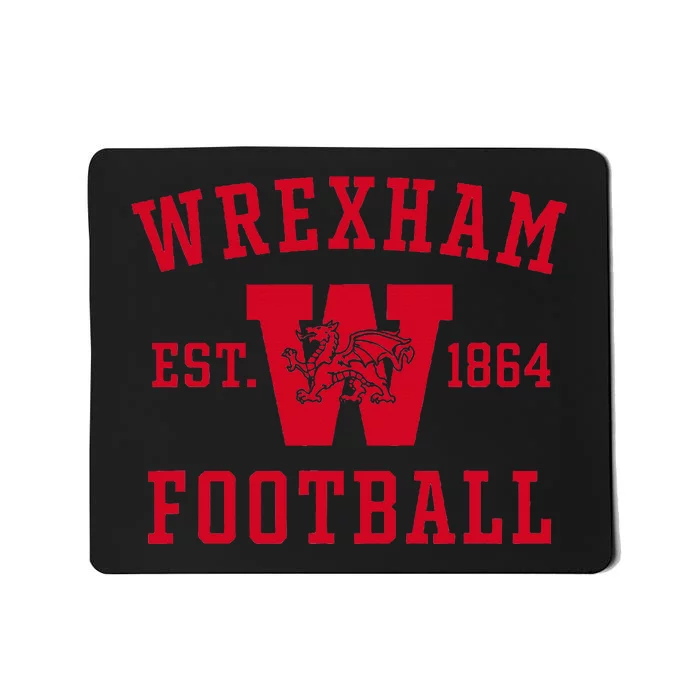 Wrexham Football Collegiate Style Mousepad