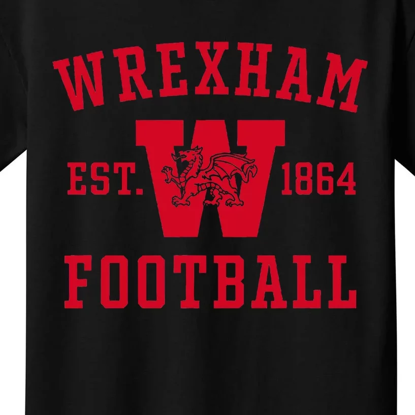 Wrexham Football Collegiate Style Kids T-Shirt