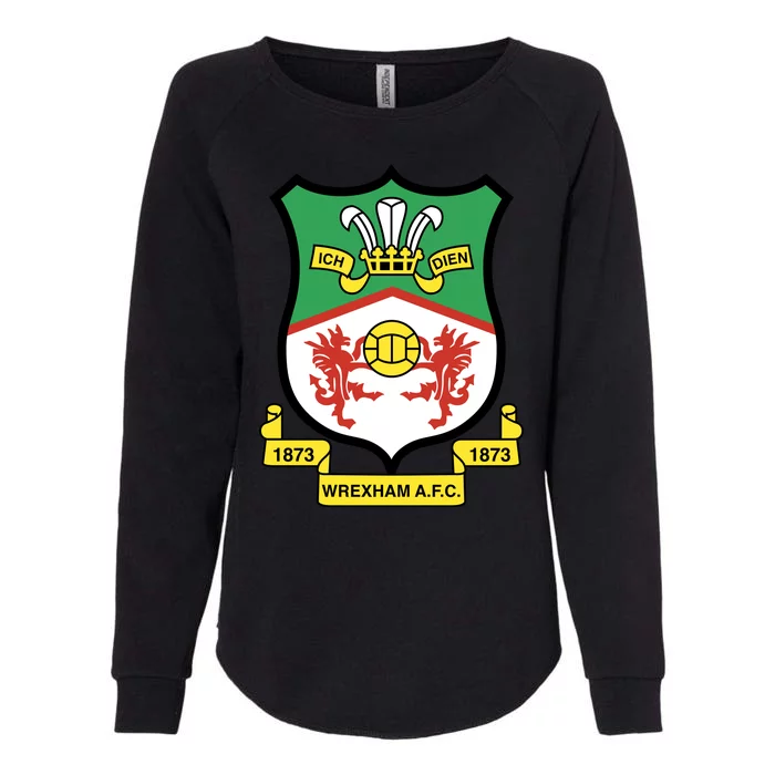 Wrexham Football Club Womens California Wash Sweatshirt