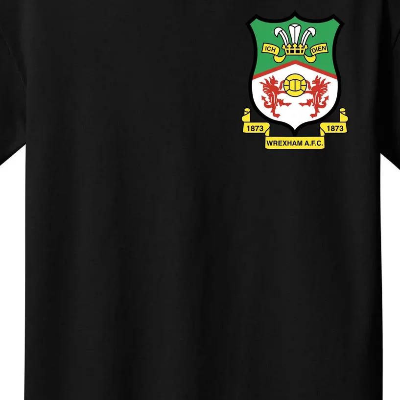 Wrexham Football Club Pocket Logo Kids T-Shirt