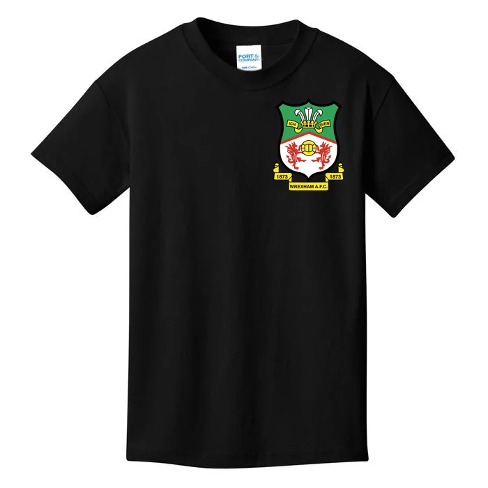 Wrexham Football Club Pocket Logo Kids T-Shirt