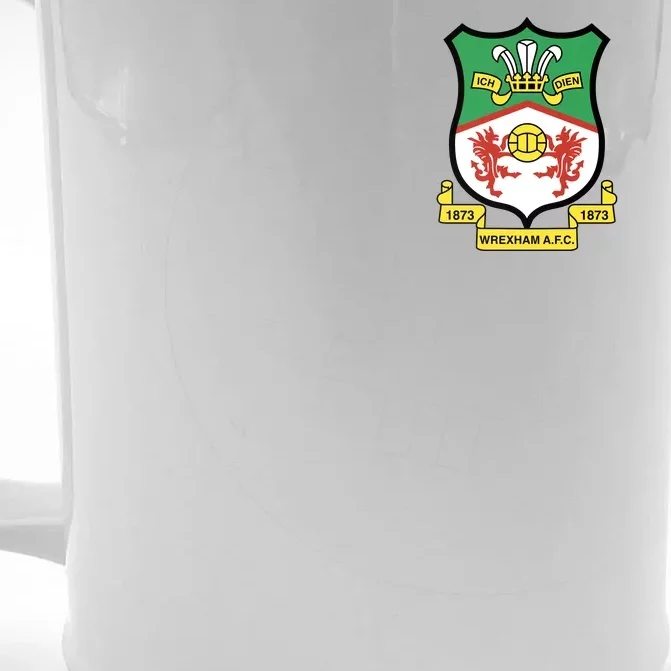 Wrexham Football Club Pocket Logo Front & Back Beer Stein