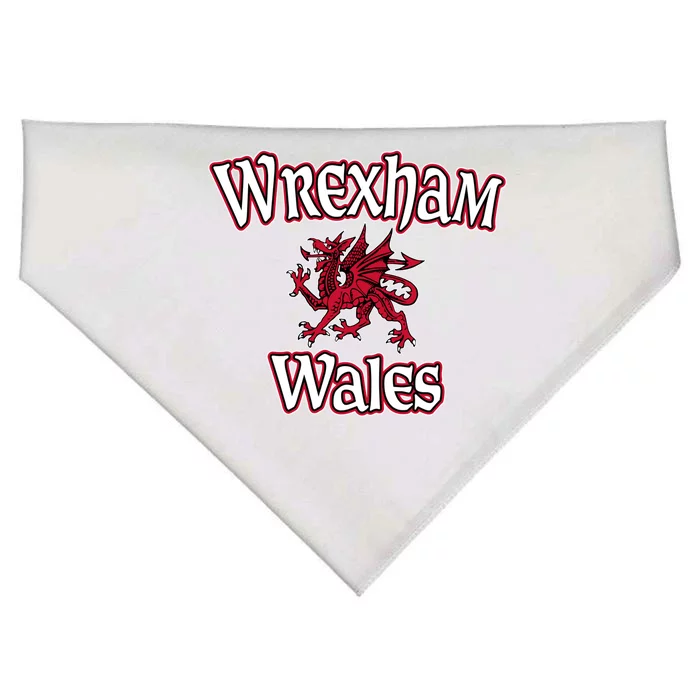 Wrexham Football Club Champion Wale USA-Made Doggie Bandana