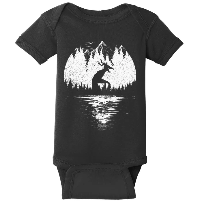 Wendigo Folklore Cryptozoology Baby Bodysuit