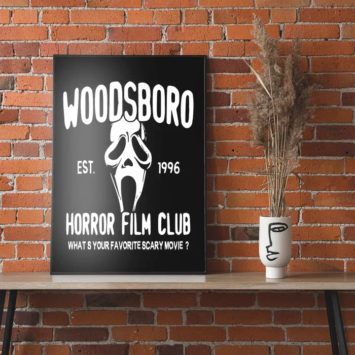 Woodsboro Film Club Scream Movie Poster