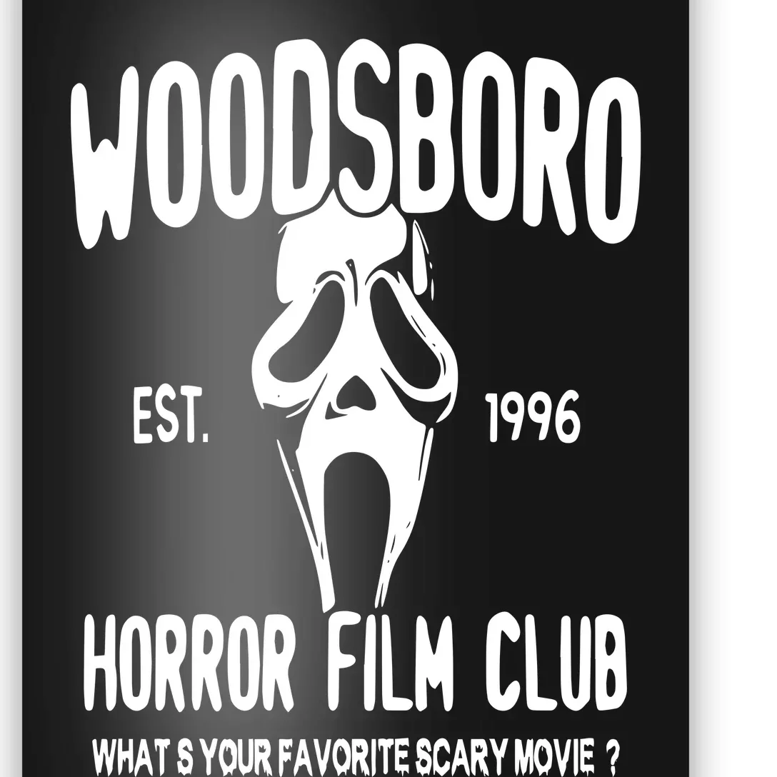 Woodsboro Film Club Scream Movie Poster