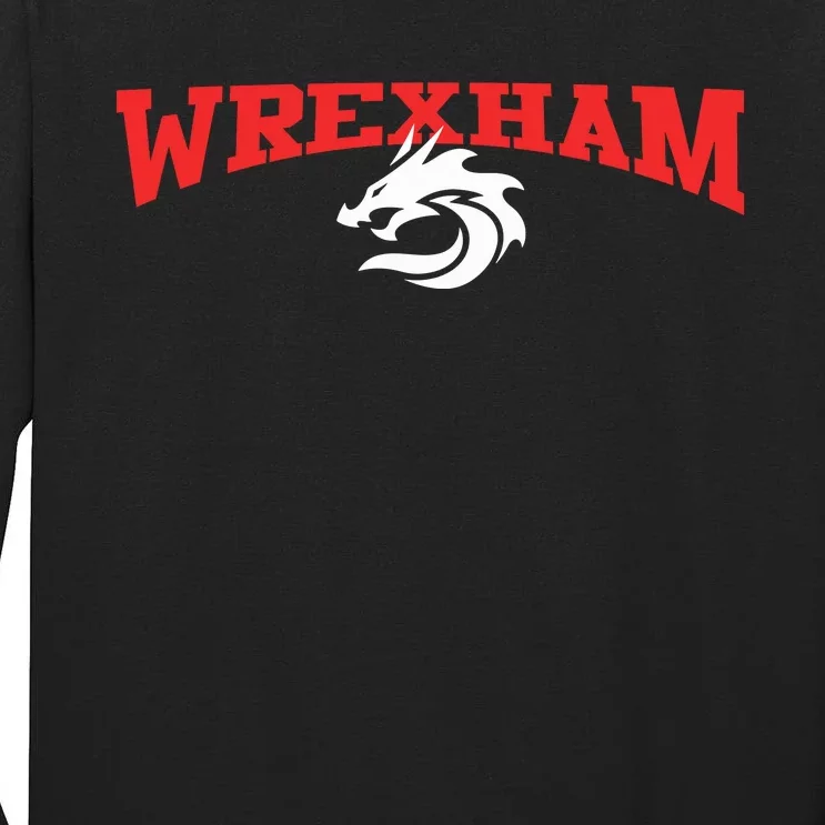 Wrexham Football Club Champion Wale Tall Long Sleeve T-Shirt