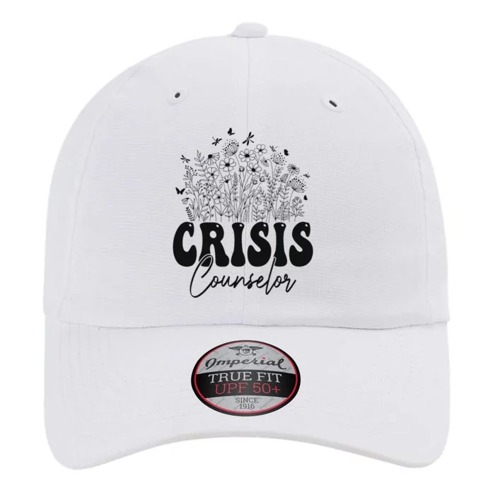 Wildflower Floral Crisis Counselor Graphic Design The Original Performance Cap