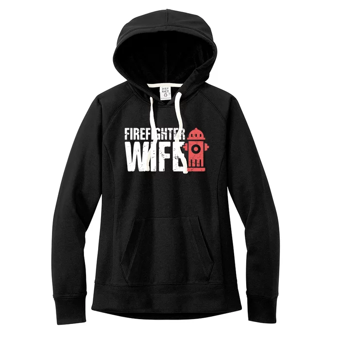 Wife Fire Departt And Fire Fighter / Firefighter Gift Women's Fleece Hoodie