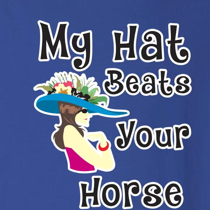 Wo Funny Derby Hat Horse Betting Derby Raceday Party Gift Toddler Long Sleeve Shirt