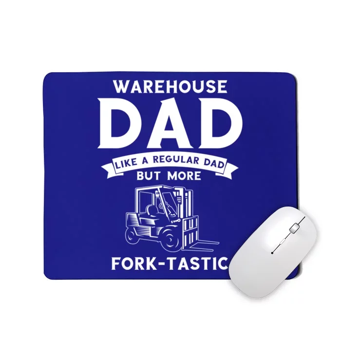 Warehouse Forklifter Design For Warehouse Driver Funny Gift Mousepad