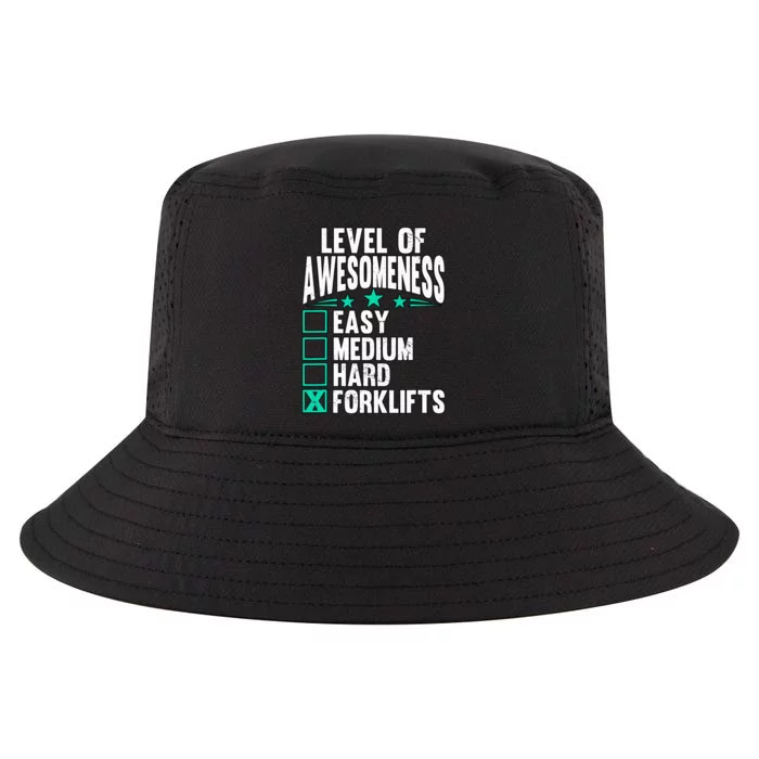 Warehouse Forklift Driver Cool Comfort Performance Bucket Hat