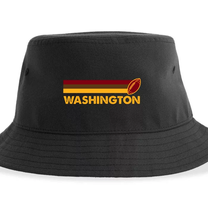 Washington Football DC Team Retro Sustainable Bucket Hat