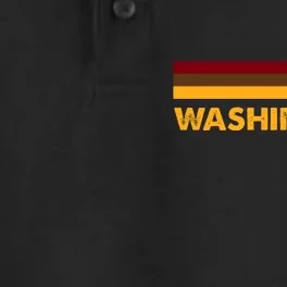 Washington Football DC Team Retro Dry Zone Grid Performance Polo