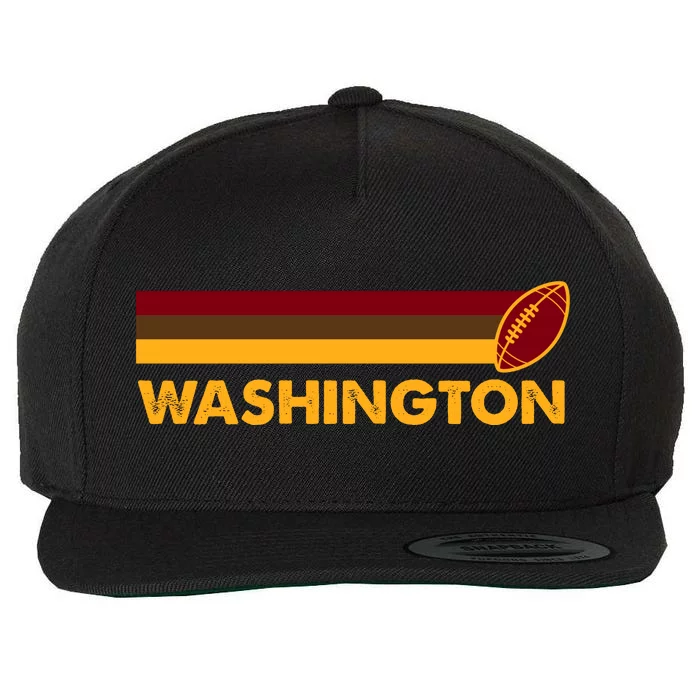 Washington Football DC Team Retro Wool Snapback Cap