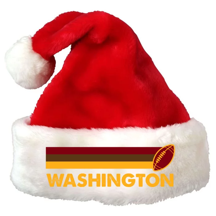 Washington Football DC Team Retro Premium Christmas Santa Hat