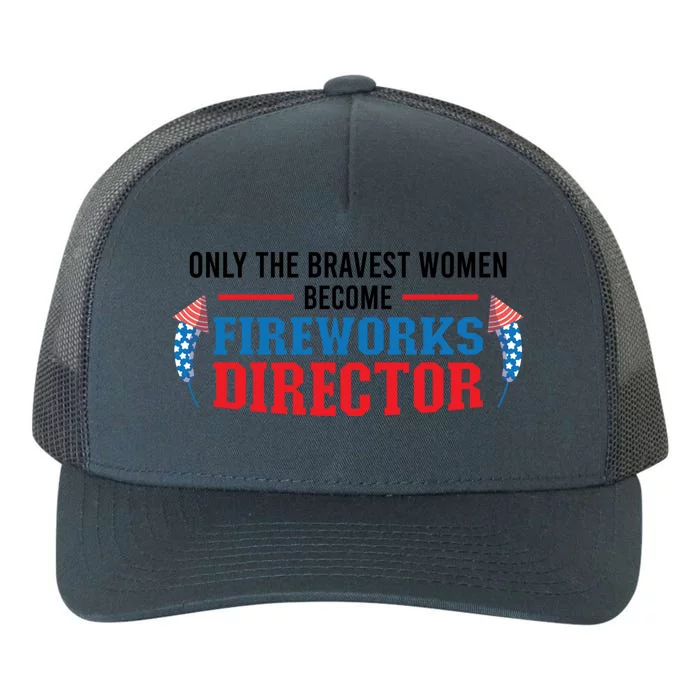 Wo Fireworks Director Fireworks Director Cute Gift Yupoong Adult 5-Panel Trucker Hat