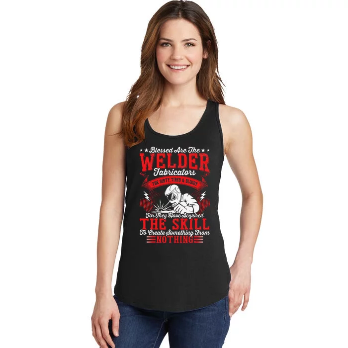 Welder Fabricators Funny Welders Welding Backside Ladies Essential Tank